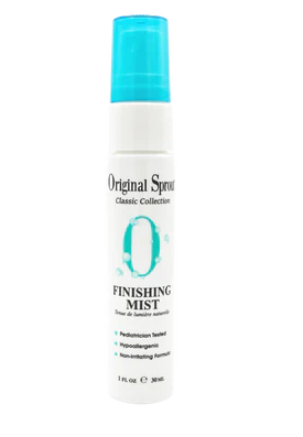Original Sprout Finishing Mist in a spray bottle for a lightweight finishing touch on hair
