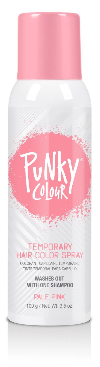 Punky Colour Temporary Hair Color Spray in Pale Pink for quick and easy hair styling