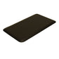 Black cushioned rectangular buy-rite super soft shampoo mat for salon shampoo bowls and neck support