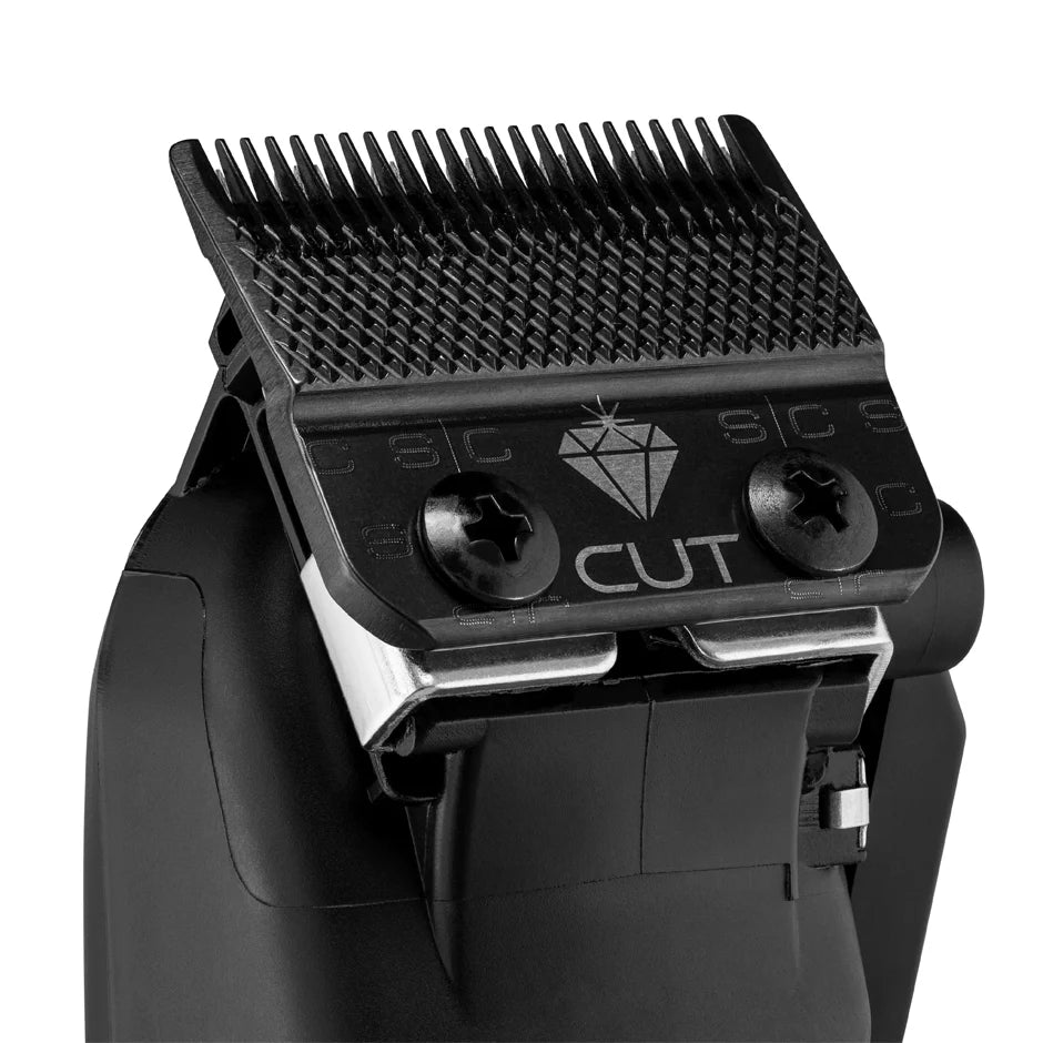 Close-up of Johnny B hair clipper professional with precision blades for smooth hair cutting