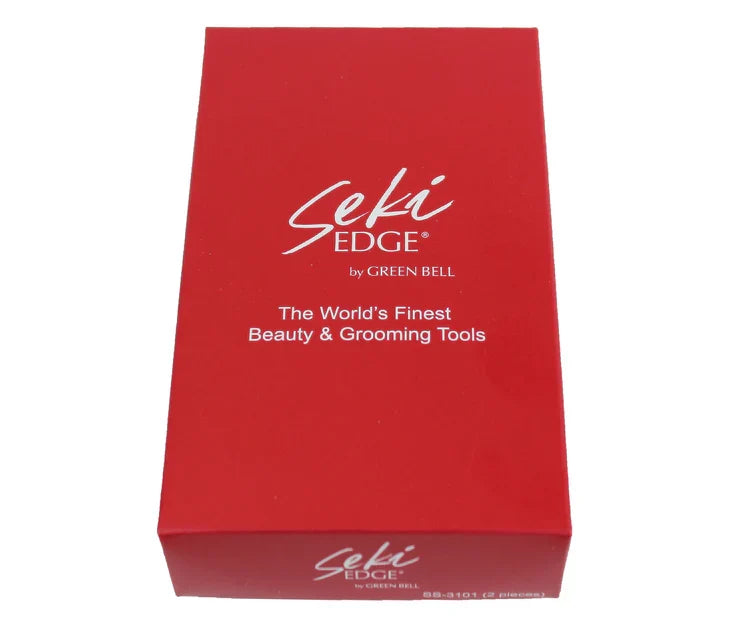 Seki Edge Red Men Grooming Kit Box Featuring Premium Beauty and Grooming Tools