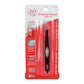 Seki Edge slant tip tweezer in packaging designed for precision eyebrow shaping