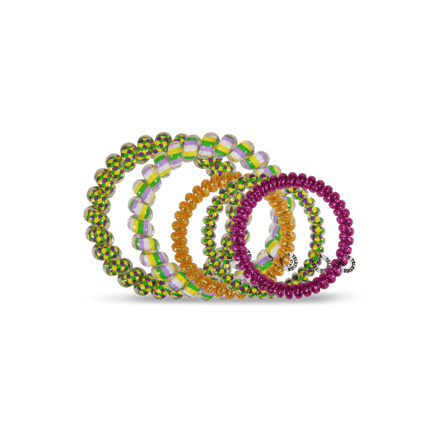 Teleties hair ties multipack featuring colorful and stylish elastic hair ties for all hair types