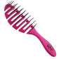 Wet Brush Flex Dry Pink Detangling Comb with Flexible Bristles for Effortless Styling