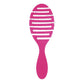 Wet Brush Flex Dry Pink Hair Brush with Ventilated Design for Quick Drying and Detangling