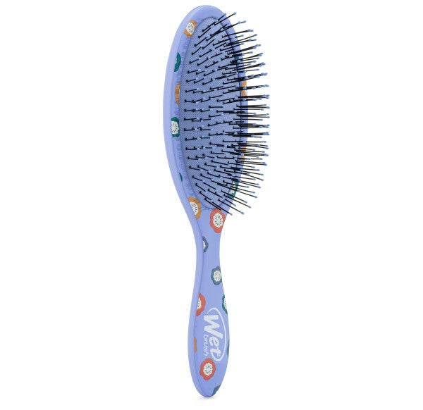 Wet Brush Hello Kitty detangler brush with colorful floral design for easy hair detangling