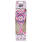 Hello Kitty detangler brush featuring a pink design with Kuromi character and floral patterns for effortless hair styling
