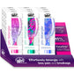 Wet Brush Neon Glow Pro Detangler in vibrant colors for painless detangling and reduced breakage