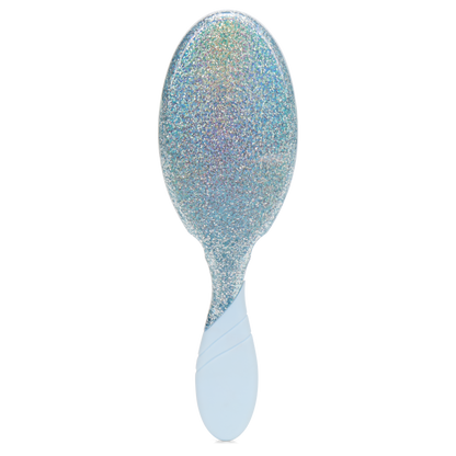 Wet Brush Pro Detangler with a shimmering glitter design for easy, pain-free detangling