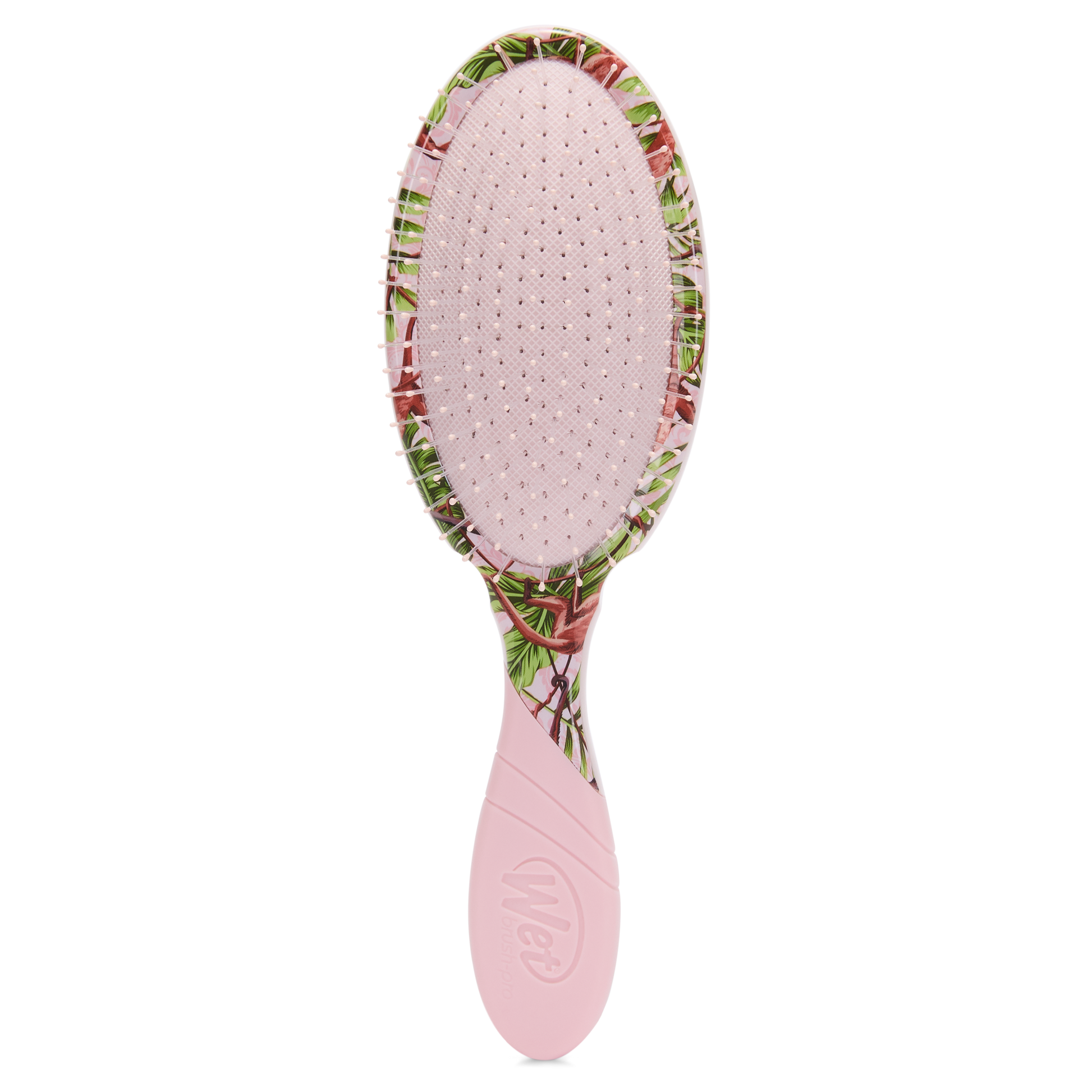 Wet Brush Pro Detangler with floral design for effortlessly detangling all hair types