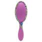 Wet Brush Pro Detangler with vibrant floral design for painless hair styling and detangling
