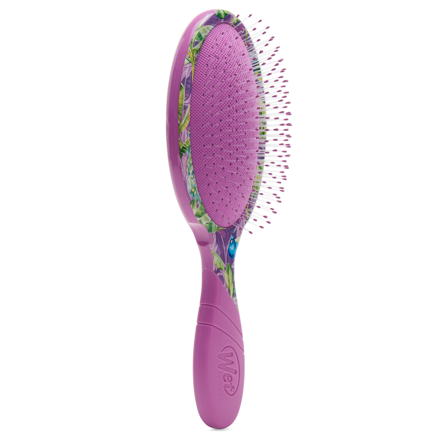 Wet Brush Pro Detangler with floral design for gentle detangling on wet or dry hair