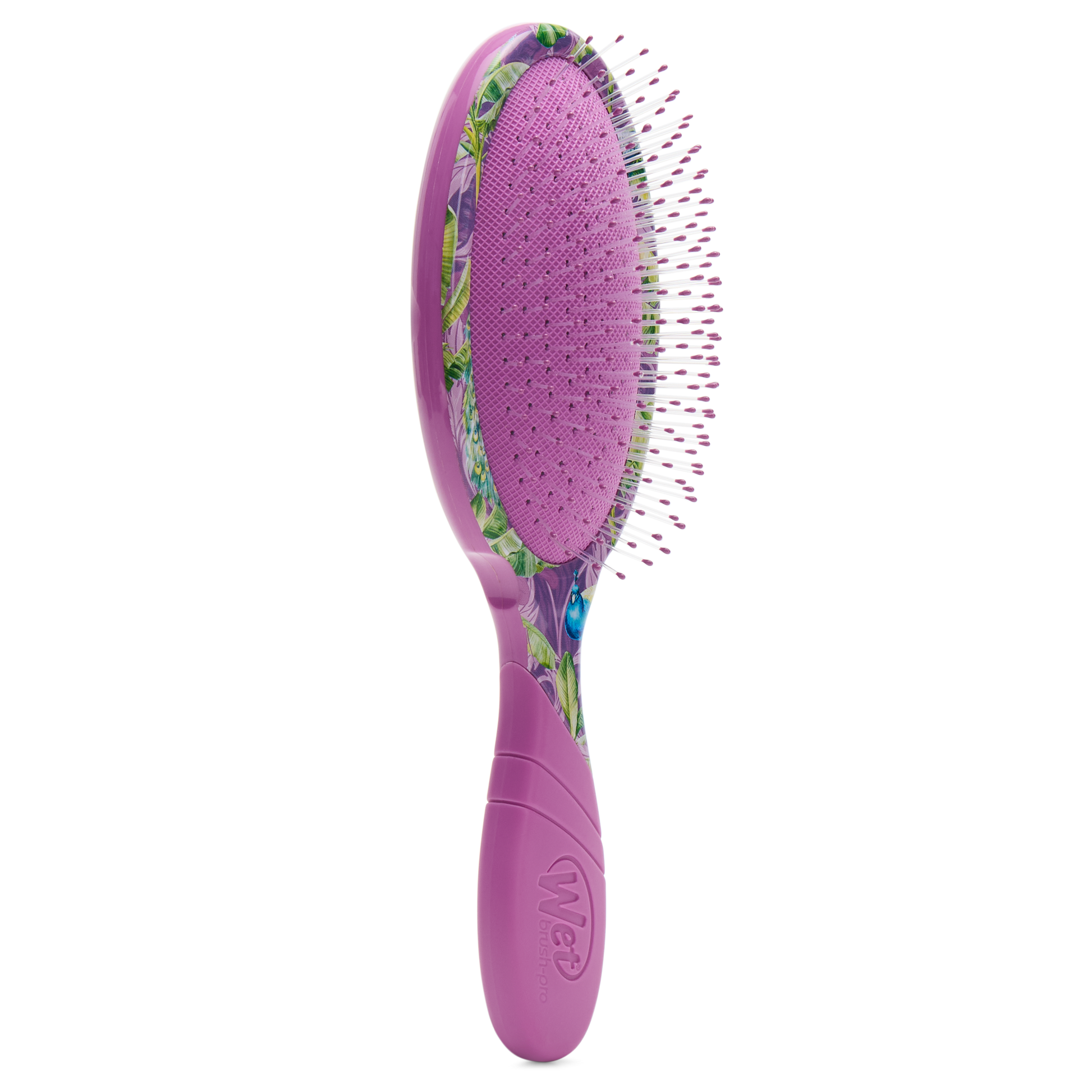 Wet Brush Pro Detangler with floral design for gentle detangling on wet or dry hair