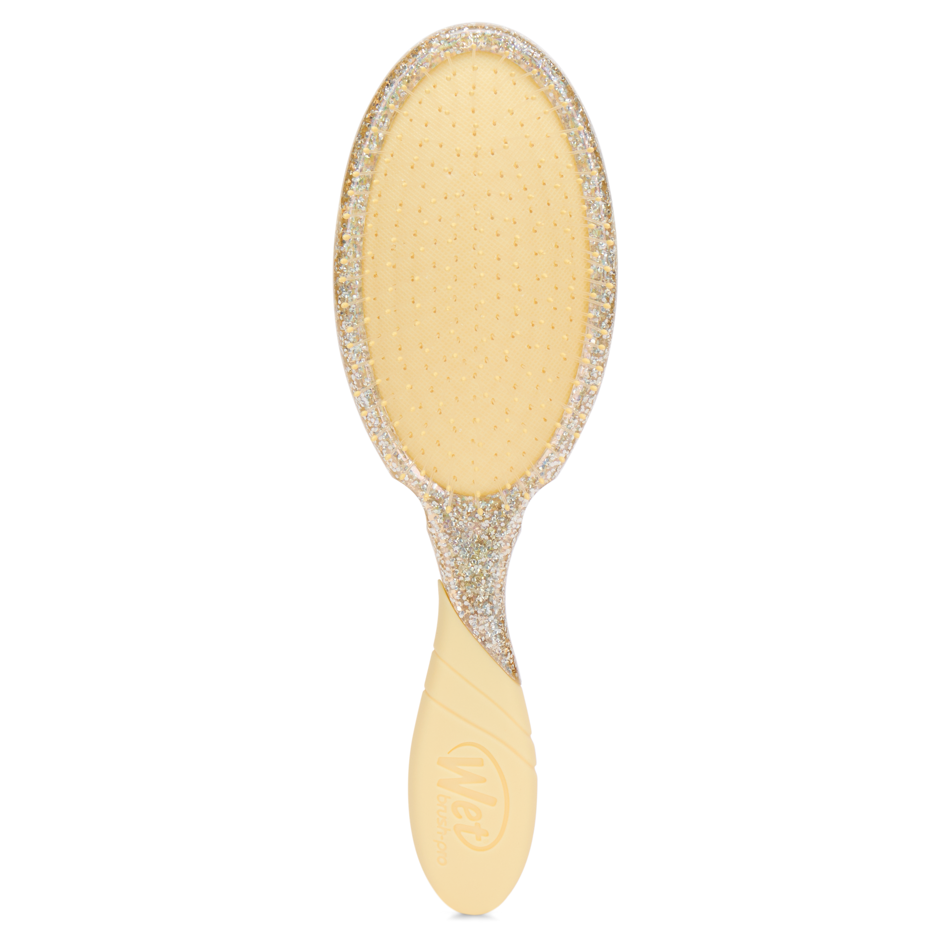 Wet Brush Pro Detangler with a sparkling handle for effortless detangling of all hair types