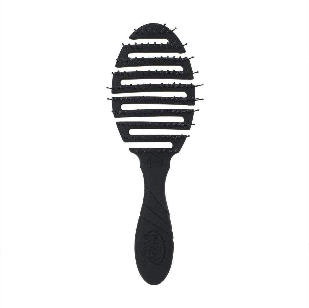 Wet Brush Pro Flex Dry Detangler in black designed for gentle hair detangling and styling
