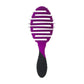 Wet Brush Pro Flex Dry Detangler in purple and black for gentle and effective hair detangling