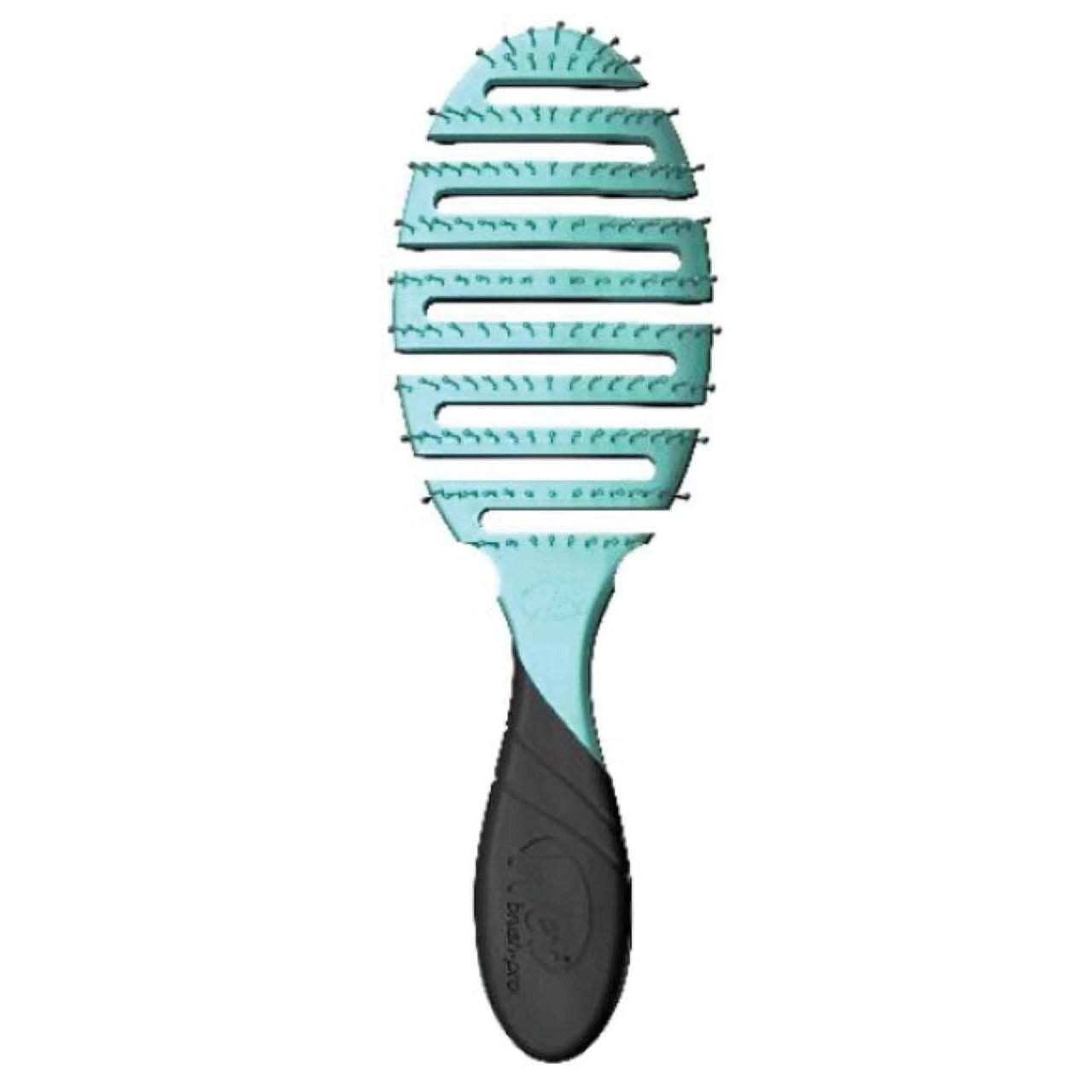 Wet Brush Pro Flex Dry Detangler in Aqua with flexible bristles for easy hair detangling