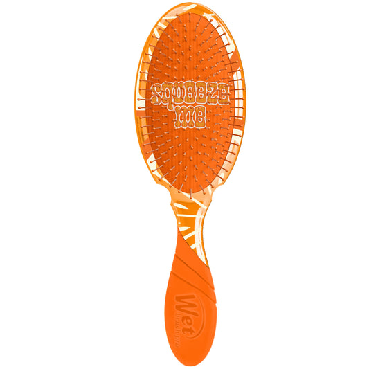 Wet Brush Pro Tutti Frutti Detangler in vibrant orange for smooth and effortless hair detangling
