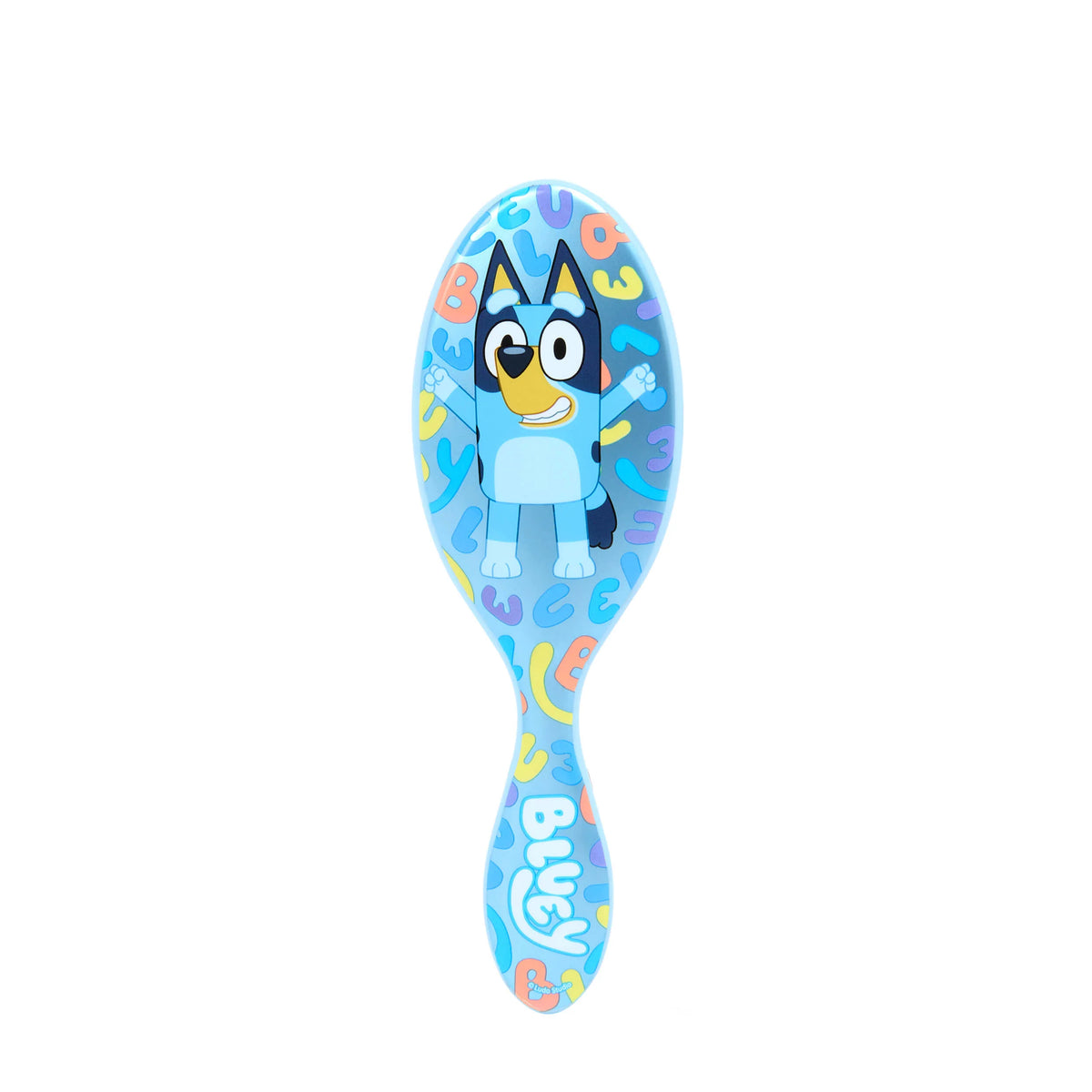 Wet Brush Bluey Detangler Hair Brush featuring a colorful design with Bluey character