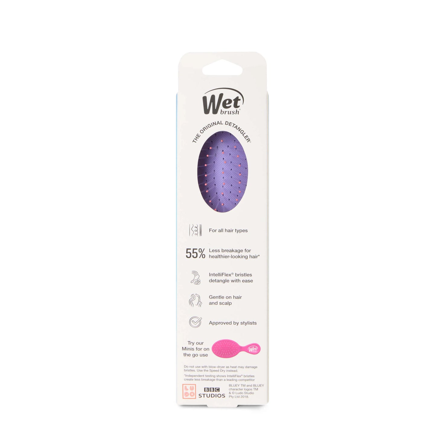 Wet Brush Original Detangler Hair Brush for healthier looking hair on all hair types