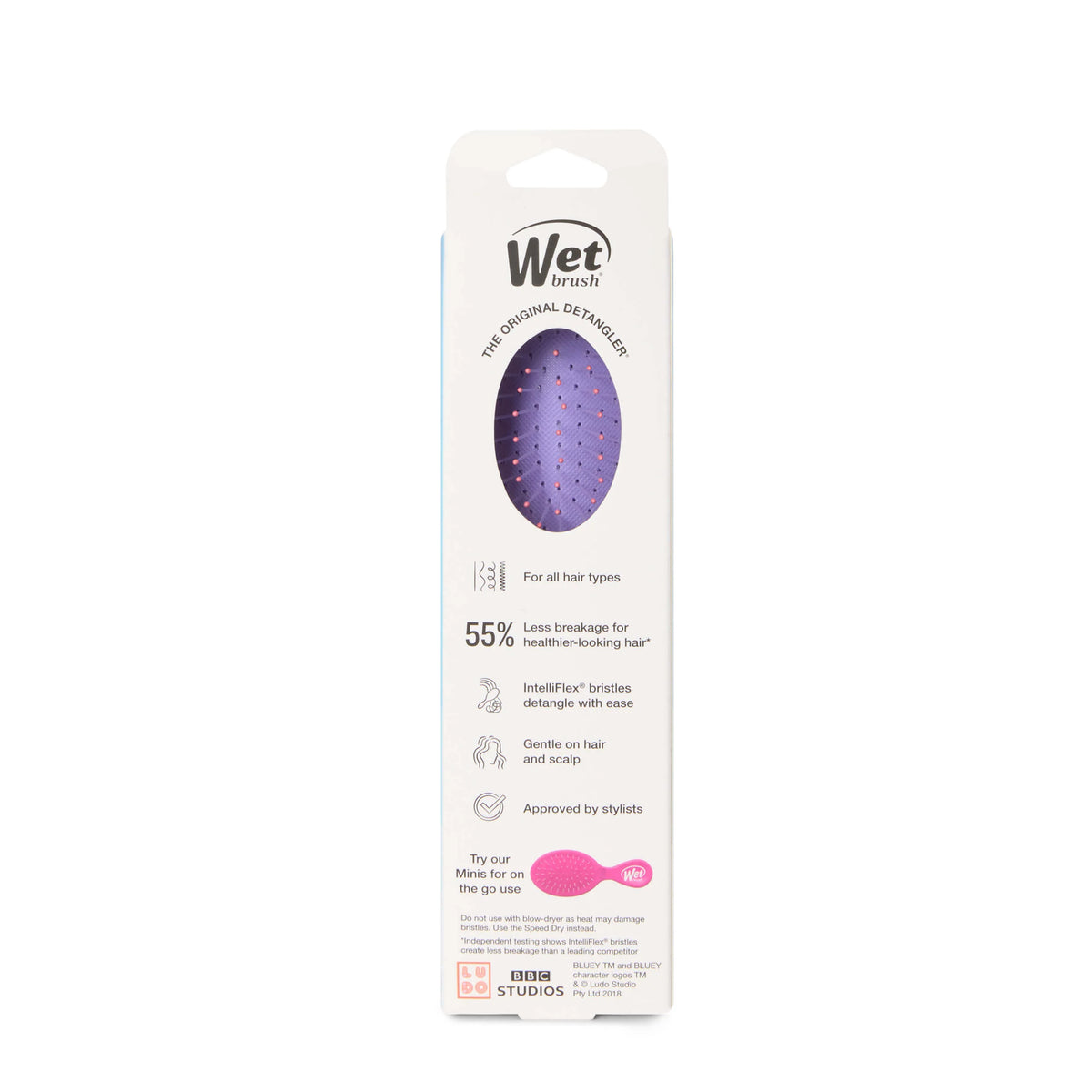 Wet Brush Original Detangler Hair Brush for healthier looking hair on all hair types
