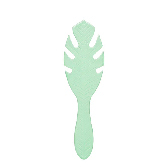 Wet Brush Eco Friendly Detangler Brush in Leaf Shape for Gentle Hair Care and Tangle-Free Styling