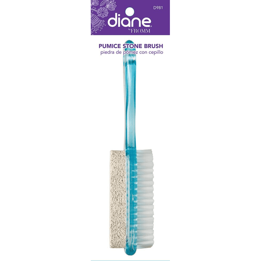 Diane D981 2-in-1 Pumice Stone Brush And Nail Brush