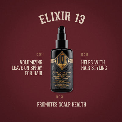 18.21 Man Made Elixir 13 Hair Serum- Sweet Tobacco 3.4oz