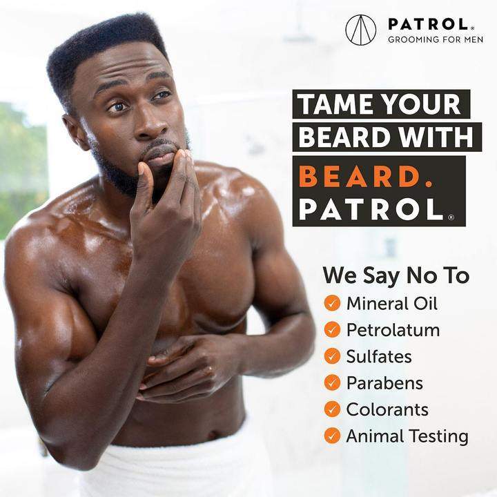 Patrol Grooming Beard Patrol Balm 2 oz-Patrol Grooming-Brand_Patrol Grooming,Collection_Skincare,PATROL_Oils and Balms,Skincare_Men