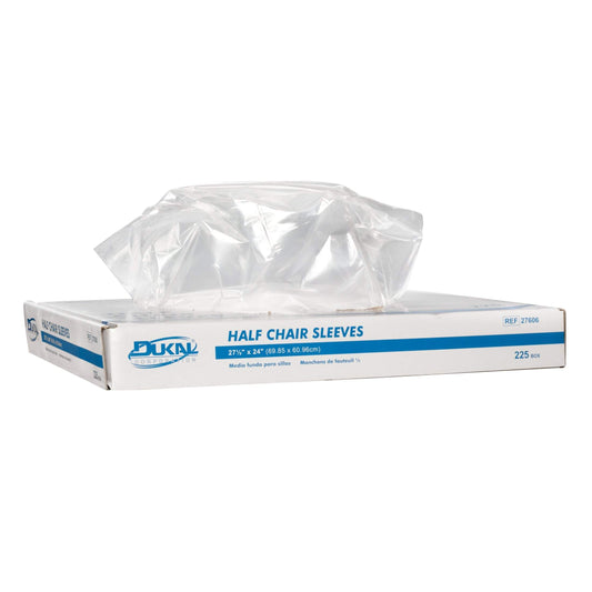 Dukal Disposable Equipment 1/2 Chair Sleeves 27.5" x 24". Pack of 225 Tattoo Dental Chair Covers. Multipurpose Professional Sleeves for Clinics, Tattooing, Piercings.-Dukal-Brand_Dukal/ Dawn Mist,Collection_Lifestyle,Dukal_Medical,Dukal_Spa,Life_Medical