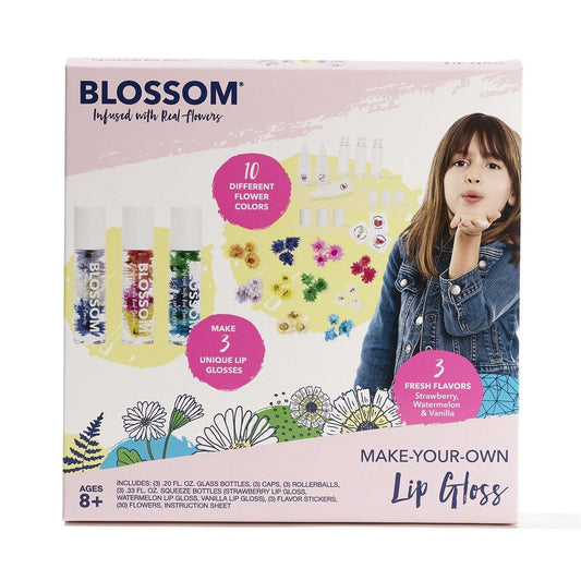 (Case of 12) Blossom Make-Your-Own Lip Gloss Kit