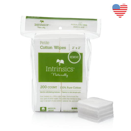 Intrinsics Petite Cotton 2X2 Nonwoven Wipe 12 ply 200 Count