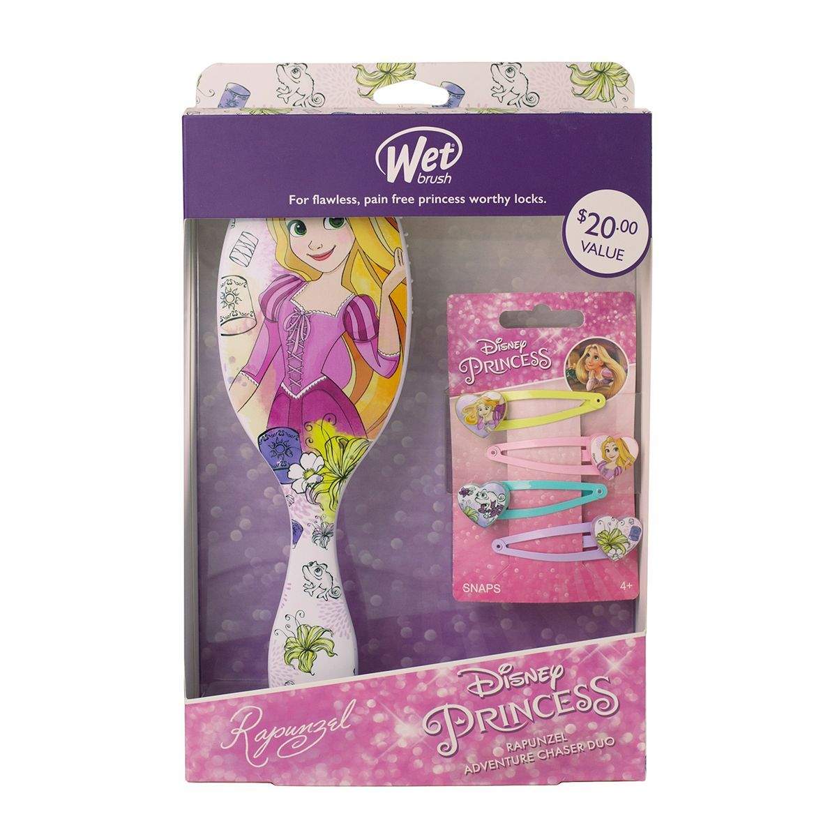 Wet Brush Disney Tangled Styling Set-Wet Brush-Brand_Wet Brush,Collection_Gifts,Collection_Hair,Collection_Tools and Brushes,Gifts and Sets,Gifts_Under 25,Tool_Accessories,Tool_Brushes,Tool_Detangling Brush,Tool_Hair Tools,Tool_Kids Brushes,WET_Disney Detanglers,WET_Kid's Brushes and Products,WET_Kits and Sets