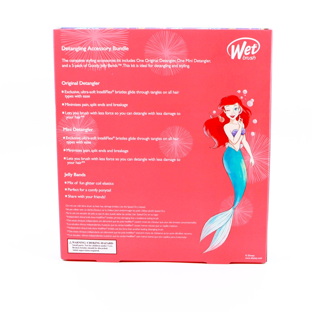 (Case of 6) Wet Brush Disney Princess Hair Accessories Set