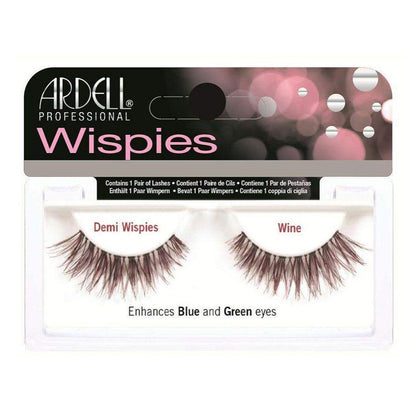 Ardell Color Impact Demi Wispies Wine 61473-Ardell-ARD_Colorful and Fun,ARD_Wispies,Brand_Ardell,Collection_Makeup,Makeup_Eye,Makeup_Faux Lashes