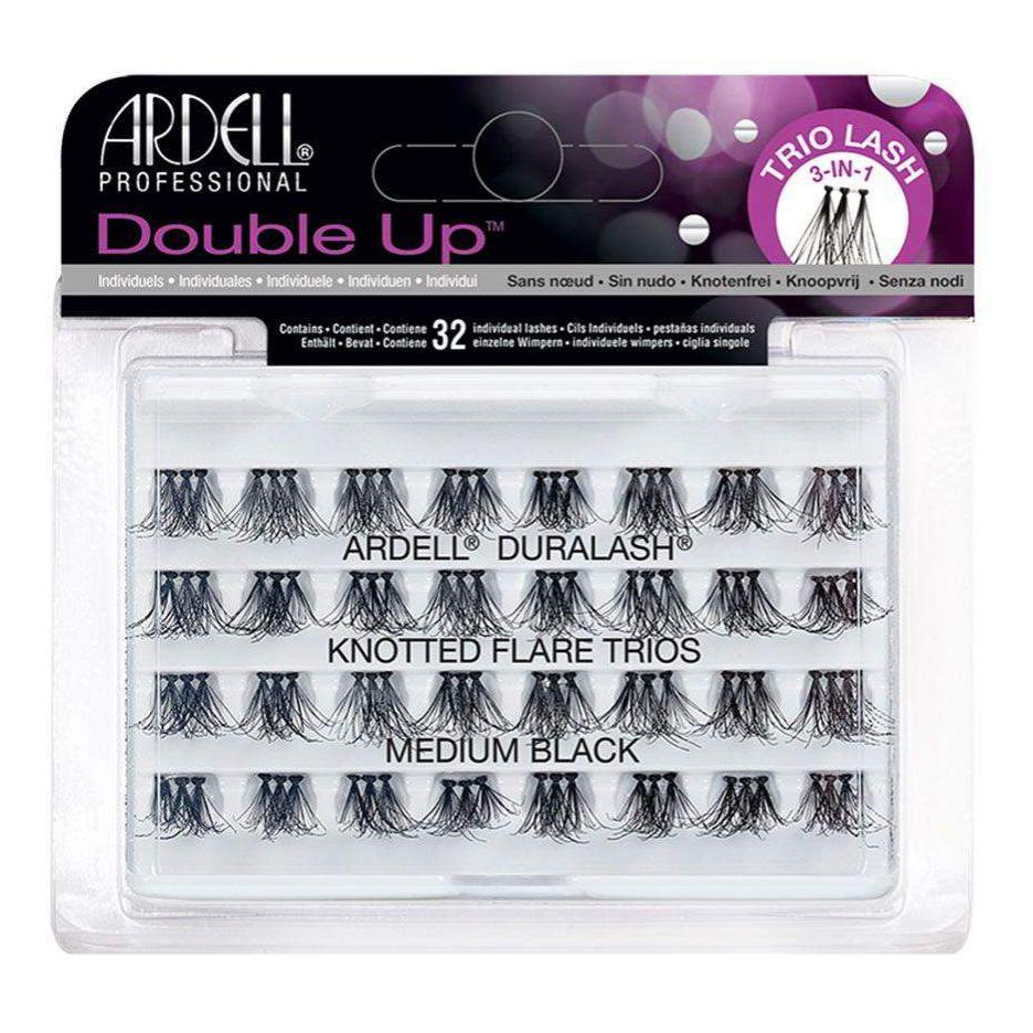 Ardell Double Trio Individuals Medium Black  66494-Ardell-ARD_Individual Tabs,Brand_Ardell,Collection_Makeup,Makeup_Eye,Makeup_Faux Lashes