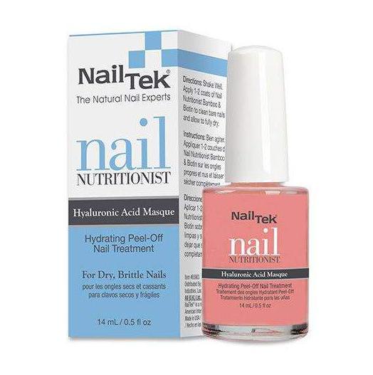 Nail Tek Nail Nutritionist Peel Off Hyaluronic Acid Masque 0.5oz-Nail Tek-Brand_Nail Tek,Collection_Nails,Nail_Treatments,TEK_Treatments