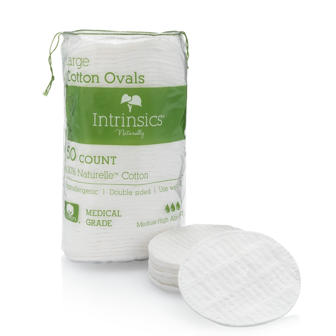 Intrinsics Large Cotton Ovals 50 Count