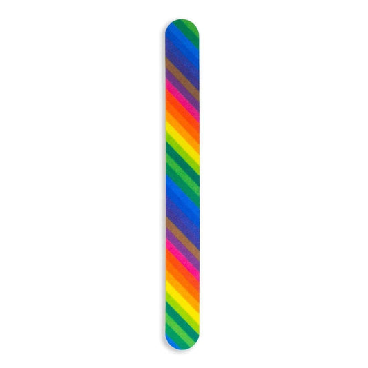 Tropical Shine Large Patterned Nail Files Rainbow