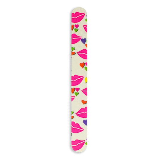 Tropical Shine Large Patterned Nail Files Lips
