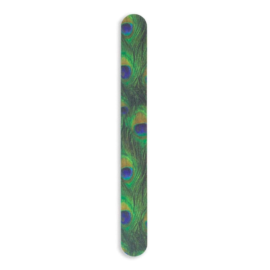 Tropical Shine Large Patterned Nail Files Peacock