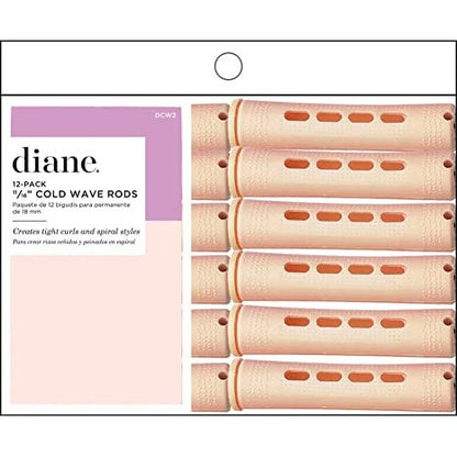 Diane DCW2 Cold Wave Rods 11/16in. Sand 12Pk