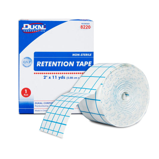 Dukal - 8220 DUKAL Retention Tape 2" x11 yd-Dukal-Brand_Dukal/ Dawn Mist,Collection_Lifestyle,Dukal_Medical,Dukal_Tapes,Life_Medical,Life_Personal Care