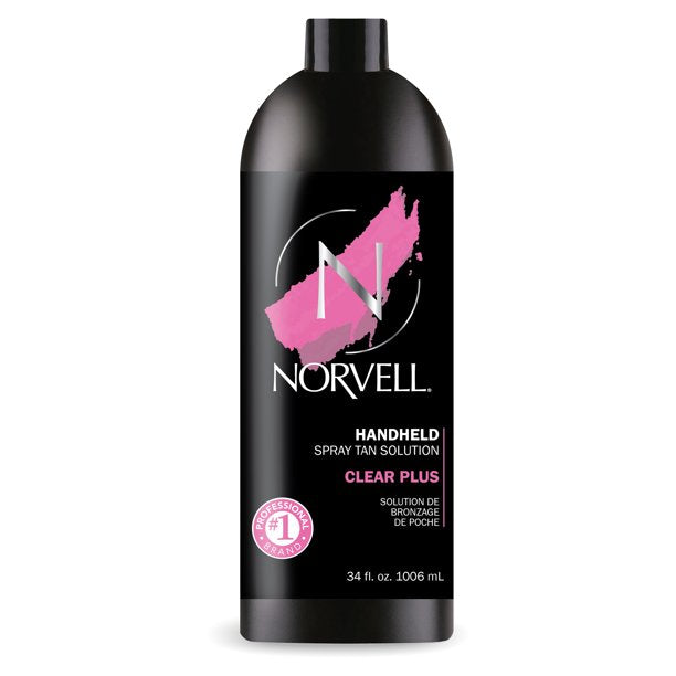 Norvell Handheld Spray Tan Solution, Clear Plus 34oz