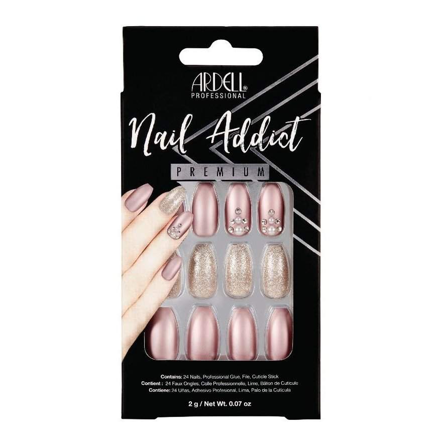 Ardell Nail Addict Press-On Manicure-Ardell-ARD_Multi Packs,Brand_Ardell,Collection_Nails,Nail_Faux Nails