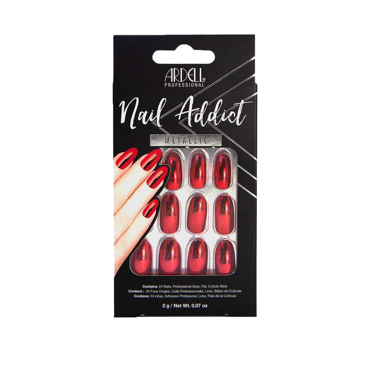 Ardell Nail Addict Press-On Manicure-Ardell-ARD_Multi Packs,Brand_Ardell,Collection_Nails,Nail_Faux Nails