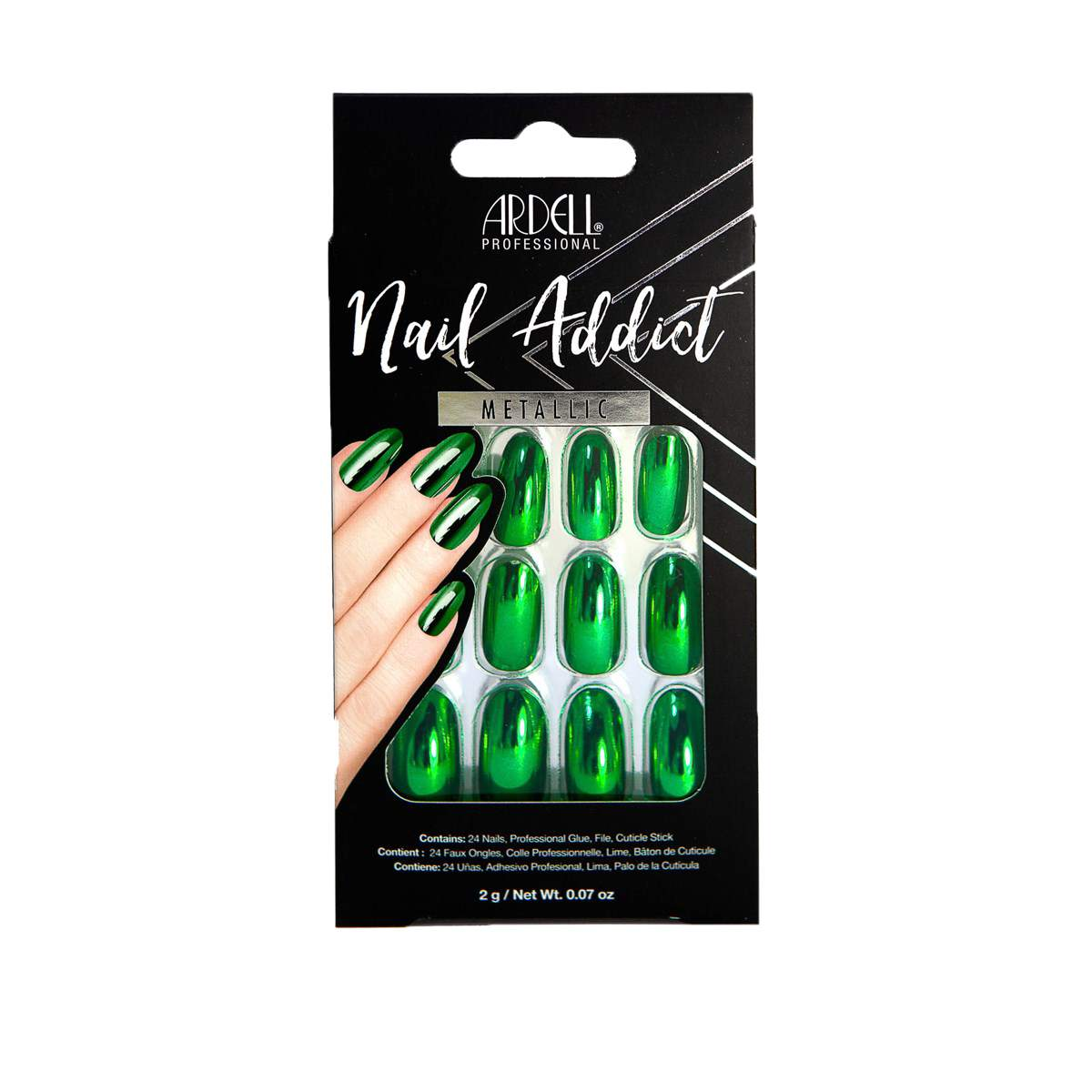 Ardell Nail Addict Press-On Manicure-Ardell-ARD_Multi Packs,Brand_Ardell,Collection_Nails,Nail_Faux Nails