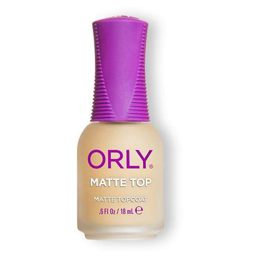 Orly Matte Top Topcoat .6 fl oz (UCT24250)-Orly-Brand_Orly,Collection_Nails,Nail_Top Coat,ORLY_Base and Topcoats