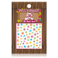 Piggy Paint 3D Nail Art Stickers feature colorful shapes, flowers, hearts, swirls, and pig faces on a wood-patterned background with a pig and flowers at the top.