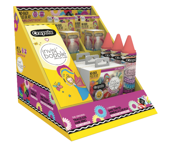 Invisibobble Crayola 10pc Display